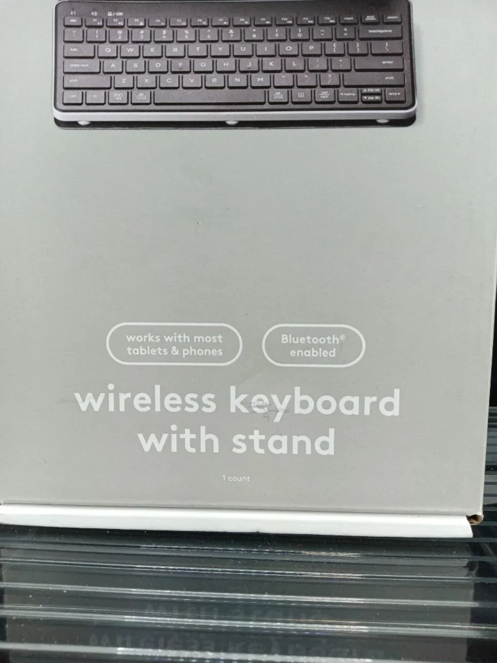 Heyday Wireless Keyboard With Stand Bluetooth-Compatible
